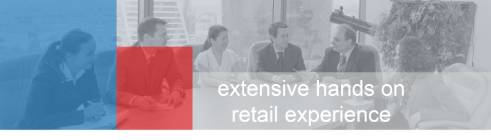 extensive hands on retail experience